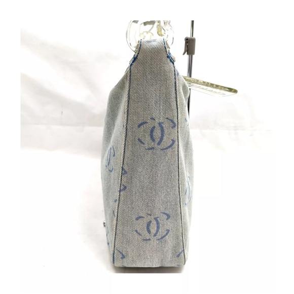 CHANEL CC DENIM SHOULDER BAG - Picture 3 of 12